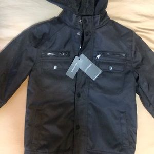 Boys Black Urban Republic Coat